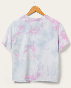 JUNKFOOD CLOTHING WOMEN'S GRATEFUL DEAD WINGED SKULL FLEA MARKET CROP TEE