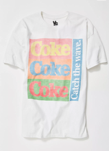 Load image into Gallery viewer, JUNK FOOD CLOTHING UNISEX Coke Catch The Wave Tee