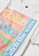 Load image into Gallery viewer, JUNK FOOD CLOTHING UNISEX Coke Catch The Wave Tee