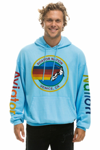Load image into Gallery viewer, AVIATOR NATION UNISEX RELAXED PULLOVER HOODIE - SKY
