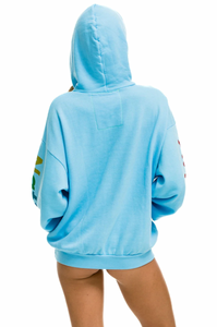 AVIATOR NATION UNISEX RELAXED PULLOVER HOODIE - SKY