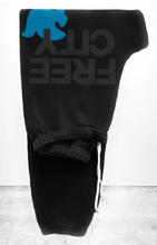 Load image into Gallery viewer, FREE CITY UNISEX LARGE SWEATPANT - SUPERBLACK BLUE