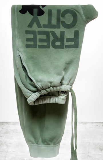 FREECITYLARGE SUNFADES pocket UNISEX sweatpant - JOSHUATREE