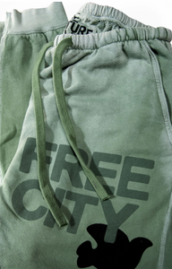 FREECITYLARGE SUNFADES pocket UNISEX sweatpant - JOSHUATREE