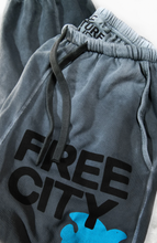 Load image into Gallery viewer, FREECITYLARGE SUNFADES pocket UNISEX sweatpant - WATERCAVES