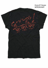 Load image into Gallery viewer, MADEWORN GUNS N ROSES GNR &#39;91 &#39;92 &#39;93 UNISEX TEE