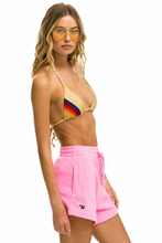 Load image into Gallery viewer, AVIATOR NATION LOGO EMBROIDERY LIGHT WEIGHT LOUNGER SHORT - NEON PINK