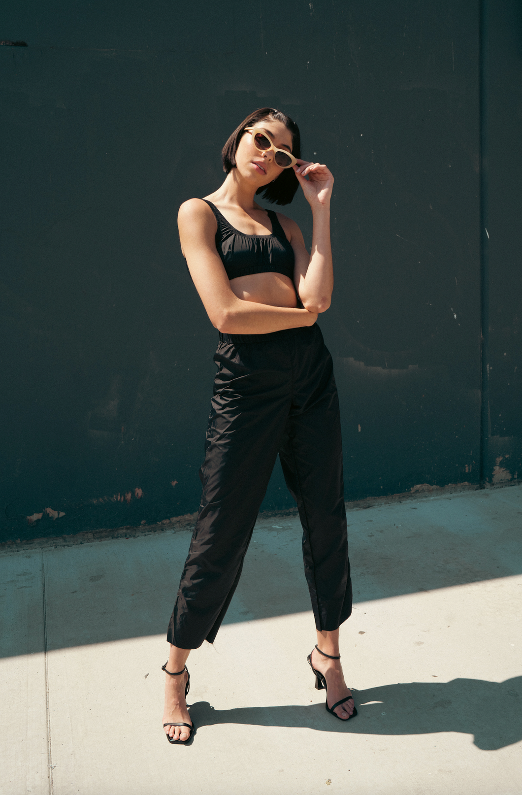RILEY VINTAGE Nylon Track Pants PREORDER SHIPS WITHIN 2 WEEKS