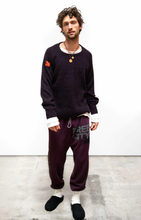 Load image into Gallery viewer, FREE CITY SUPERYUMM OG FREECITYLETSGO UNISEX sweatpant - EGGPLANT