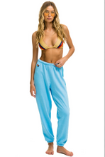 Load image into Gallery viewer, Aviator Nation 5 Stripe Sweatpants in SKY/BLUE