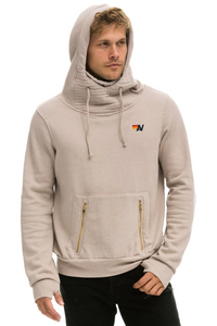 Aviator Nation NINJA PULLOVER UNISEX HOODIE - SAND