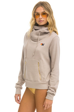 Load image into Gallery viewer, Aviator Nation NINJA PULLOVER UNISEX HOODIE - SAND