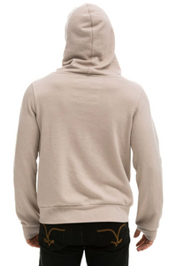 Aviator Nation NINJA PULLOVER UNISEX HOODIE - SAND