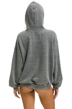 Load image into Gallery viewer, AVIATOR NATION UNISEX LOGO PULLOVER RELAXED HOODIE - HEATHER GREY