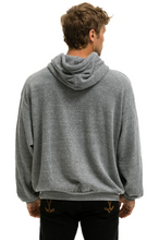 Load image into Gallery viewer, AVIATOR NATION UNISEX LOGO PULLOVER RELAXED HOODIE - HEATHER GREY