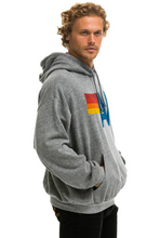 Load image into Gallery viewer, AVIATOR NATION UNISEX LOGO PULLOVER RELAXED HOODIE - HEATHER GREY