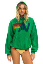 Load image into Gallery viewer, AVIATOR NATION UNISEX LOGO PULLOVER RELAXED HOODIE - KELLY GREEN