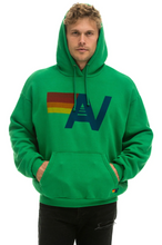 Load image into Gallery viewer, AVIATOR NATION UNISEX LOGO PULLOVER RELAXED HOODIE - KELLY GREEN