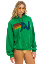 Load image into Gallery viewer, AVIATOR NATION UNISEX LOGO PULLOVER RELAXED HOODIE - KELLY GREEN