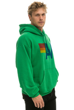 Load image into Gallery viewer, AVIATOR NATION UNISEX LOGO PULLOVER RELAXED HOODIE - KELLY GREEN