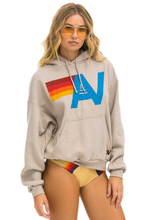 Load image into Gallery viewer, AVIATOR NATION UNISEX LOGO PULLOVER RELAXED HOODIE - SAND