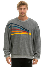 Load image into Gallery viewer, AVIATOR NATION DAYDREAM UNISEX RELAXED CREW SWEATSHIRT - HEATHER