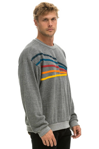 AVIATOR NATION DAYDREAM UNISEX RELAXED CREW SWEATSHIRT - HEATHER