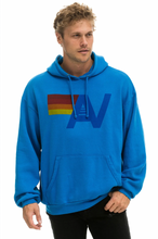 Load image into Gallery viewer, AVIATOR NATION UNISEX LOGO PULLOVER RELAXED HOODIE - OCEAN