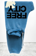 Load image into Gallery viewer, FREECITY large sweatpant - blue sound