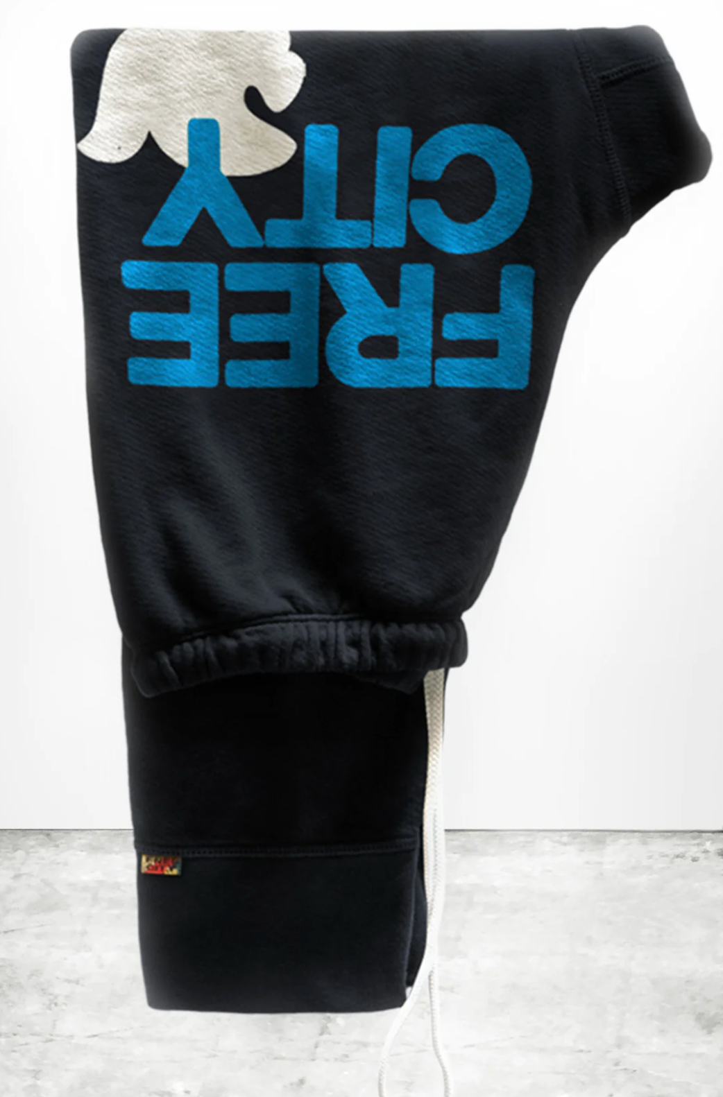 FREECITYLARGE 3/4 sweats - BLACKSPACE BLUE