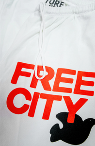 FREE CITY UNISEX LARGE SWEATPANT -CREAMY YUMM