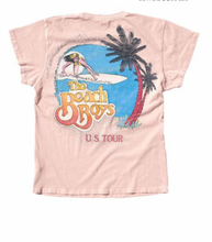 Load image into Gallery viewer, MADEWORN BEACH BOYS POCKET TEE IN DUSTY PINK