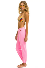 Load image into Gallery viewer, AVIATOR NATION LOGO SWEATPANTS - NEON PINK