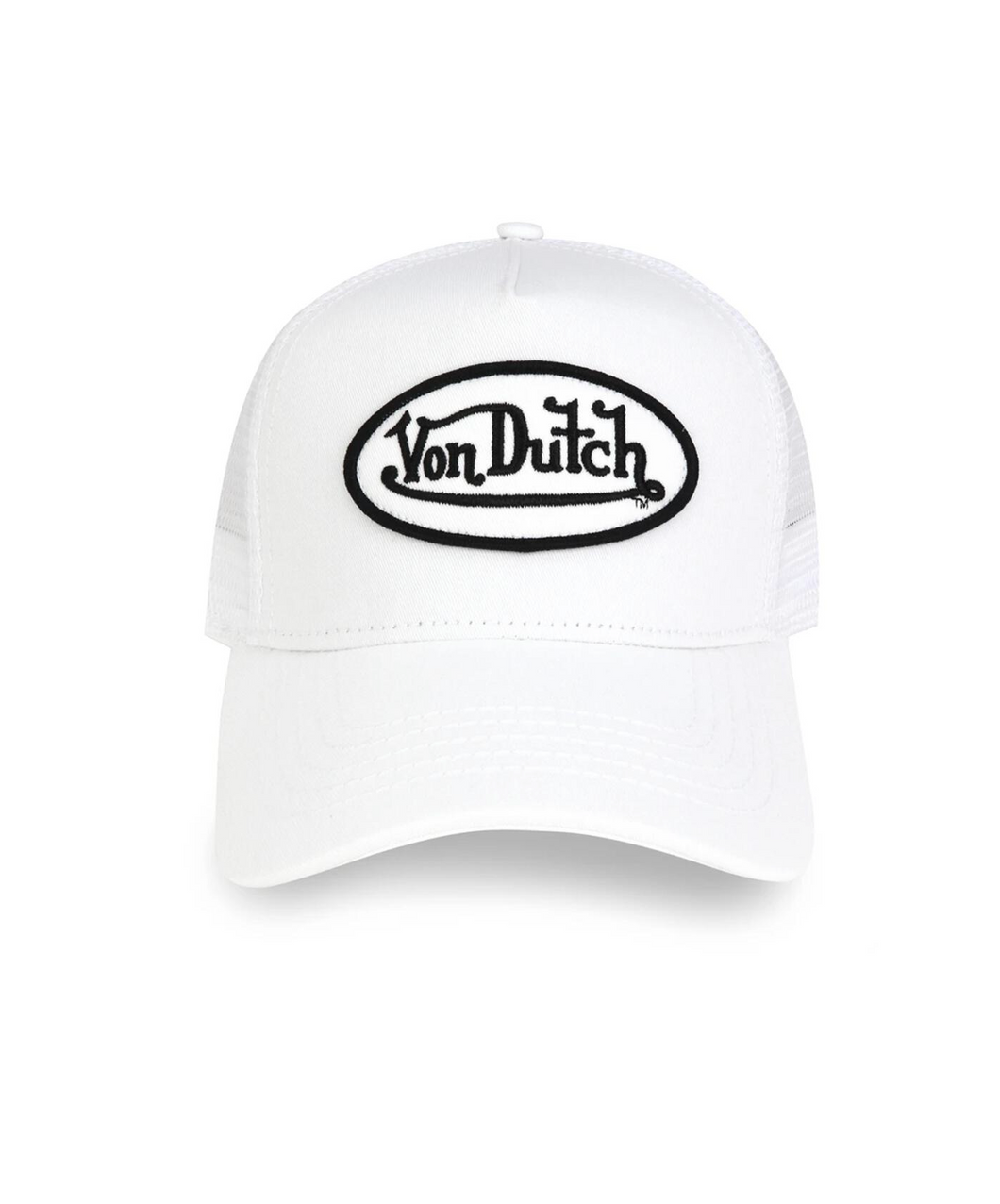 VON DUTCH CLASSIC WHITE 52 TRUCKER HAT