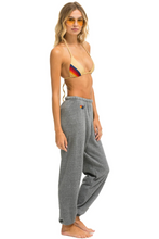 Load image into Gallery viewer, AVIATOR NATION HEART STITCH 4 SWEATPANTS - HEATHER GREY