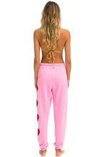 Load image into Gallery viewer, AVIATOR NATION HEART STITCH 4 SWEATPANTS - NEON PINK