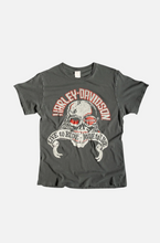Load image into Gallery viewer, MADEWORN HARLEY DAVIDSON TIL DEATH DO US PART TEE IN DUSK