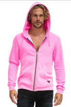 Load image into Gallery viewer, AVIATOR NATION UNISEX LOCALS ONLY HOODIE - NEON PINK