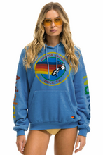 Load image into Gallery viewer, AVIATOR NATION UNISEX RELAXED PULLOVER HOODIE IN COBALT