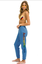 Load image into Gallery viewer, Aviator Nation Neon Logo Sweatpant in COBALT