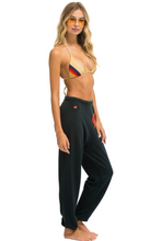 Load image into Gallery viewer, AVIATOR NATION BOLT HEART SWEATPANTS - CHARCOAL