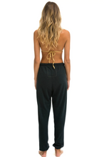 Load image into Gallery viewer, AVIATOR NATION BOLT HEART SWEATPANTS - CHARCOAL