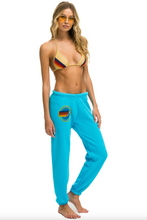 Load image into Gallery viewer, AVIATOR NATION SWEATPANTS - NEON BLUE