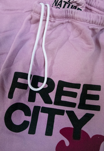 FREE CITY SUPERFLUFF LUX OG Unisex sweatpant - PETAL