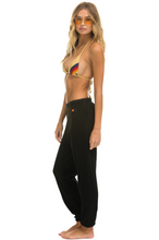 Load image into Gallery viewer, AVIATOR NATION LOCALS ONLY SWEATPANTS - BLACK