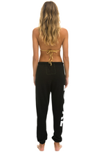 Load image into Gallery viewer, AVIATOR NATION LOCALS ONLY SWEATPANTS - BLACK