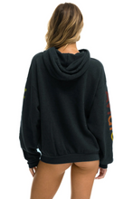 Load image into Gallery viewer, AVIATOR NATION UNISEX RELAXED PULLOVER HOODIE IN CHARCOAL