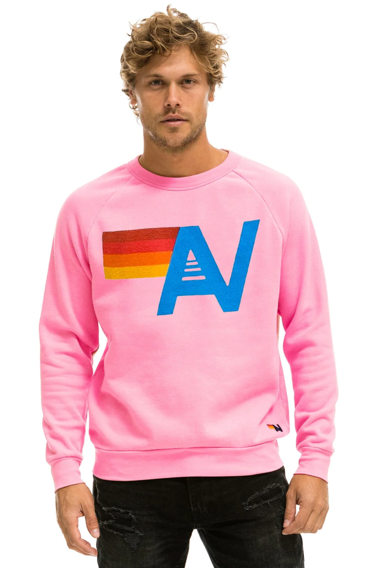 Aviator nation neon sweatshirt sale