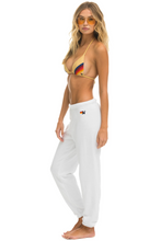 Load image into Gallery viewer, AVIATOR NATION LOCALS ONLY SWEATPANTS -WHITE
