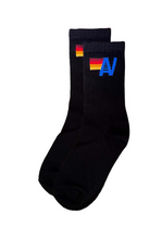 Load image into Gallery viewer, AVIATOR NATION  LOGO SOCKS AVAILABLE IN 3 COLORS